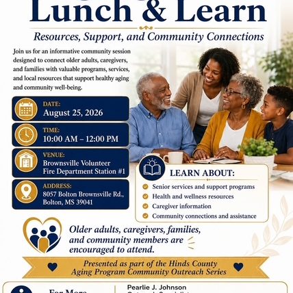 Community Resource Event flier