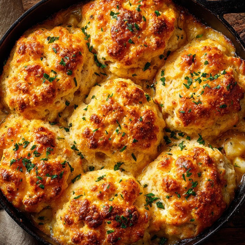 CONNIE'S KITCHEN: Red Lobster Cheddar Bay Chicken Pot Pie