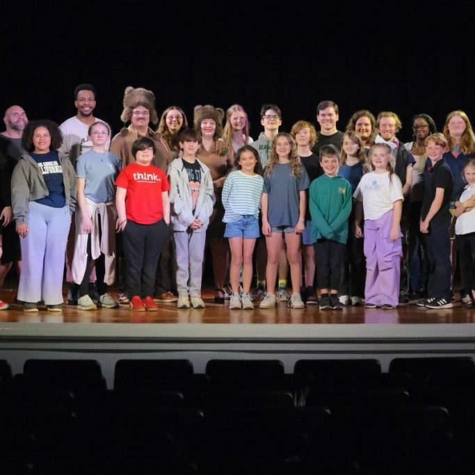 Pictured (l to r) are the play cast, front row: Cassidy Johnson, Grace Bell, Shepherd Shultz, Liam Robb, Helen Maples, Caroline Dedeux, Job Prewitt, Simon Followell, Ainley Voyles, Delta Switzer, James Dietrich and Margaret Dietrich; and back row: Allie Bennett, Jimmy Salina, Edwin Campbell, Josh Negrete, Emme Northcut, Gracie Fuller, Waverly Renick, Dakota Bennett, Zach Goodwin, Madeline Dietrich, Issac Martinolich, Aliyah Arnold, Chloe Goode, Anna Dietrich, Jay Kucia and Se’lah Norwood. Not pictured are Lydia Krason and Adelynn Robertson.