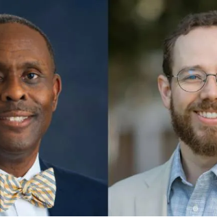 Delarious Stewart, left, associate professor of counseling and school counseling program coordinator, and Micah Barksdale, instructor of Christian studies, have joined the Mississippi Christian University faculty.