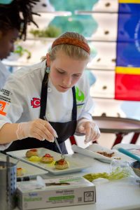 Culinary arts students showcase skills ahead of competition