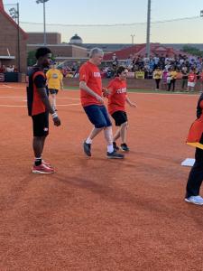 Inclusive Kickball closes season with record crowd