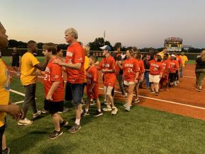 Inclusive Kickball closes season with record crowd