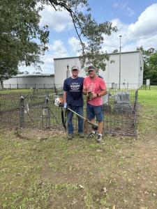 Keep Clinton Beautiful has cemetery workday