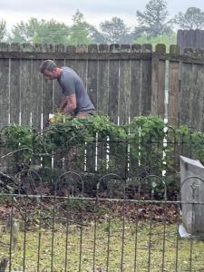 Keep Clinton Beautiful has cemetery workday
