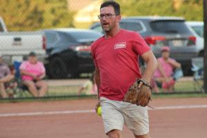 Summer softball league plays at Traceway