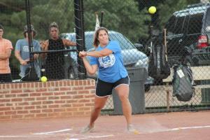 Summer softball league plays at Traceway