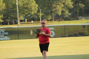 Summer softball league plays at Traceway