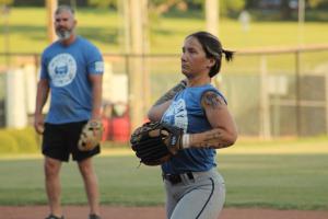 Summer softball league plays at Traceway