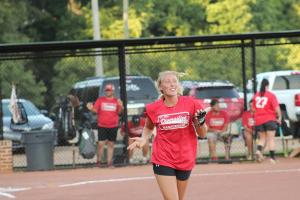 Summer softball league plays at Traceway