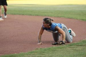 Summer softball league plays at Traceway