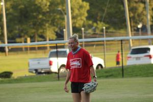 Summer softball league plays at Traceway