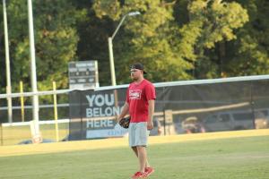 Summer softball league plays at Traceway