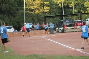 Summer softball league plays at Traceway