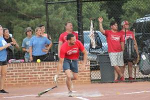 Summer softball league plays at Traceway