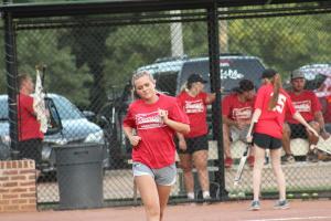 Summer softball league plays at Traceway