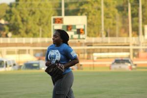 Summer softball league plays at Traceway