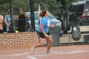 Summer softball league plays at Traceway