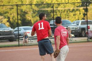 Summer softball league plays at Traceway