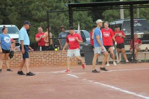 Summer softball league plays at Traceway