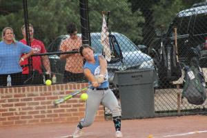 Summer softball league plays at Traceway
