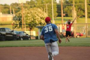 Summer softball league plays at Traceway