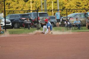 Summer softball league plays at Traceway