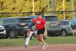 Summer softball league plays at Traceway