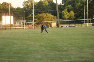 Summer softball league plays at Traceway