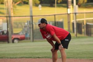 Summer softball league plays at Traceway