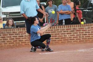 Summer softball league plays at Traceway
