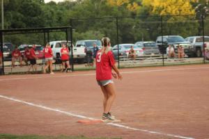 Summer softball league plays at Traceway