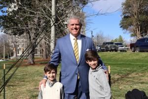 Tree dedicated to former Speaker Philip Gunn