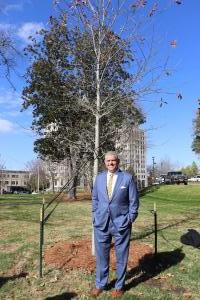 Tree dedicated to former Speaker Philip Gunn