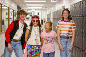 CJHS dresses the part for Homecoming